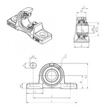 SNR UKP215H bearing units