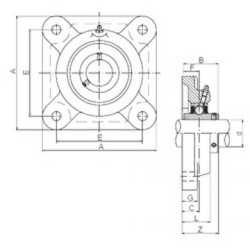 ISO UCF305 bearing units