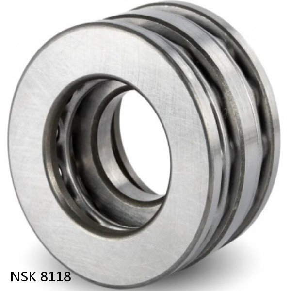 8118 NSK Double direction thrust bearings