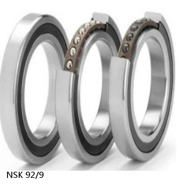 92/9 NSK Double direction thrust bearings