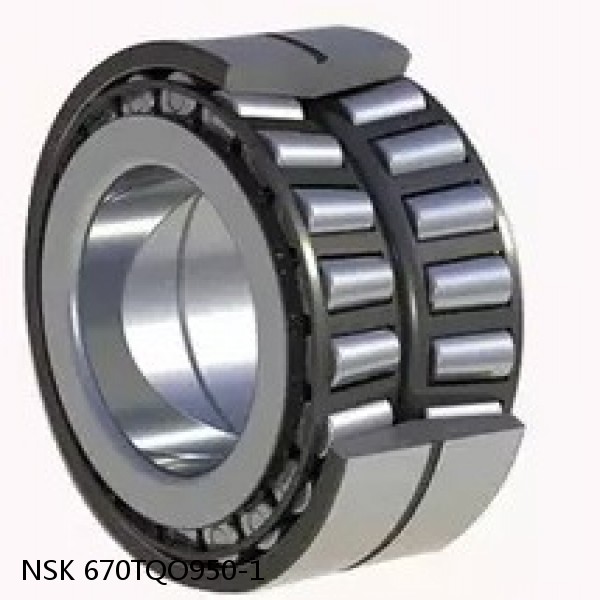 670TQO950-1 NSK Tapered Roller bearings double-row